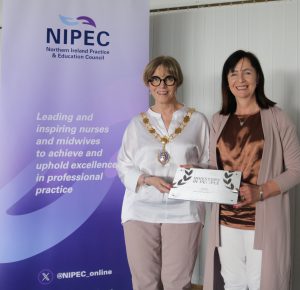 Linda and Bronagh celebrate IIP award