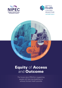 Equity of access report cover